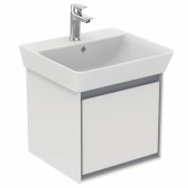 Мебель для ванной Ideal Standard Connect Air E0842 50 см белый глянец/светло-серая