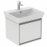 Мебель для ванной Ideal Standard Connect Air E0844 55 см белый глянец/светло-серая