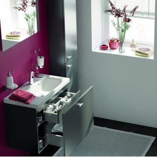 Мебель для ванной Ideal Standard Connect Space E0314 60 см серая
