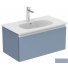 Мебель для ванной Ideal Standard Tesi T0047 80 см серо-голубая