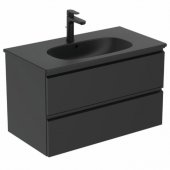 Мебель для ванной Ideal Standard Tesi T0051 80 см черный