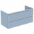 Мебель для ванной Ideal Standard Tesi T0052 100 см серо-голубая