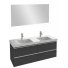 Мебель для ванной Jacob Delafon Odeon Up 140 четыре ящика серый антрацит