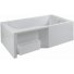 Фронтальная и боковая панель для ванны Jacob Delafon Bain-Douche MALICE с контейнером для хранения ++89 850 ₽