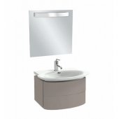 Мебель для ванной Jacob Delafon Presquile 80 серый титан с двумя ящиками