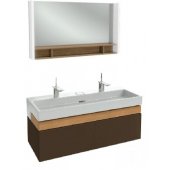 Мебель для ванной Jacob Delafon Terrace 120 коричневая