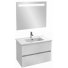 Мебель для ванной Jacob Delafon Tolbiac 80 белая лак глянец