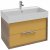 Мебель для ванной Jacob Delafon Vivienne 80 дуб табак/императорский желтый сатин лак