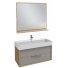Мебель для ванной Jacob Delafon Vivienne 100 арлингтонский дуб/серый титан глянцевый