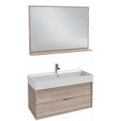 Мебель для ванной Jacob Delafon Vivienne 100 серый дуб/серый дуб