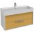 Мебель для ванной Jacob Delafon Vivienne 100 белый/императорский желтый сатин