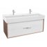 Мебель для ванной Jacob Delafon Vivienne 120 дуб давос/белая глянцевая