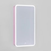 Зеркало-шкаф Jorno Pastel 46 розовый иней