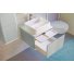 Мебель для ванной Jorno Pastel 58 французский серый