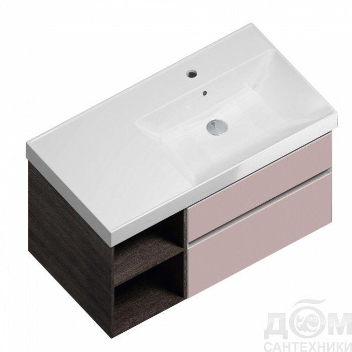 Тумба с раковиной kerama marazzi cubo 80