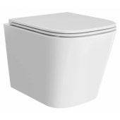 Унитаз подвесной Kerama Marazzi Cubo CU.wc.02 с крышкой микрофлифт