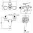 Смеситель для ванны Lemark Bronx LM3714MW