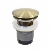 Донный клапан с переливом Magliezza 933 бронза