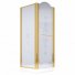 Душевой уголок Migliore Diadema квадратный 90x90 см матовое стекло с декором
