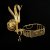 Решётка-корзинка Migliore Luxor 26135 золото