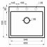 Мойка кухонная Milacio Murcia 60 MC.77013