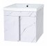 Мебель для ванной Misty Торос 60 белый мрамор