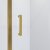 Дверь в нишу Niagara Nova NG-43-12AG, 120 см, золотой профиль