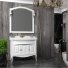 Мебель для ванной Опадирис Лоренцо 100 белая матовая (уценка)