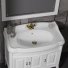 Мебель для ванной Опадирис Лоренцо 100 белая матовая (уценка)