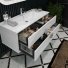 Мебель для ванной Опадирис Ибица подвесная 120 белый/хром