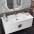 Мебель для ванной Опадирис Ибица подвесная 120 белый/золото