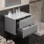 Мебель для ванной Опадирис Луиджи 70 серый матовый