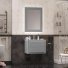 Мебель для ванной Опадирис Луиджи 70 серый матовый