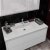 Мебель для ванной Опадирис Рубинно 120 подвесная белая
