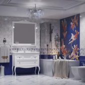 Мебель для ванной Опадирис Валери 105 белая матовая