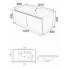 Мебель для ванной Orange Квадро 100 см KV-100TUW+Ra