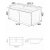 Мебель для ванной Orange Квадро 100 см KV-100TUW+Racl