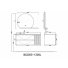 Мебель для ванной Orans BC-2055-1200L 120 см