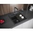 Мойка кухонная с ролл-матом Paulmark Stepia PM115051-AN+R375-BS