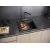 Мойка кухонная с ролл-матом Paulmark Stepia PM115051-BLM+R375-BS