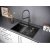 Мойка кухонная с ролл-матом Paulmark Vast-Pro PM707551-GM+R405-GM