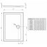 Душевой поддон Radaway Doros D 110x90