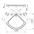Душевой поддон Радомир 93x93