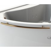 Полотенцедержатель радиальный для ванны Радомир бронза