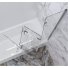 Стеклянная шторка на ванну Радомир Смайл 116