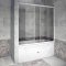 Стеклянная шторка на ванну Радомир 160 матовое стекло