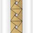 Декоративная вертикальная вставка "Арт-мозаика" №1 на фронтальную панель Анабель, золото ++1 883 ₽