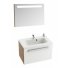 Мебель для ванной Ravak SD Chrome 700 капучино/белая