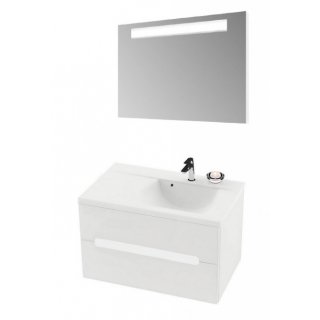 Мебель для ванной Ravak Classic II 800L белый глянец