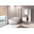 Мебель для ванной Ravak SD Rosa II 760 капучино/белый глянец
